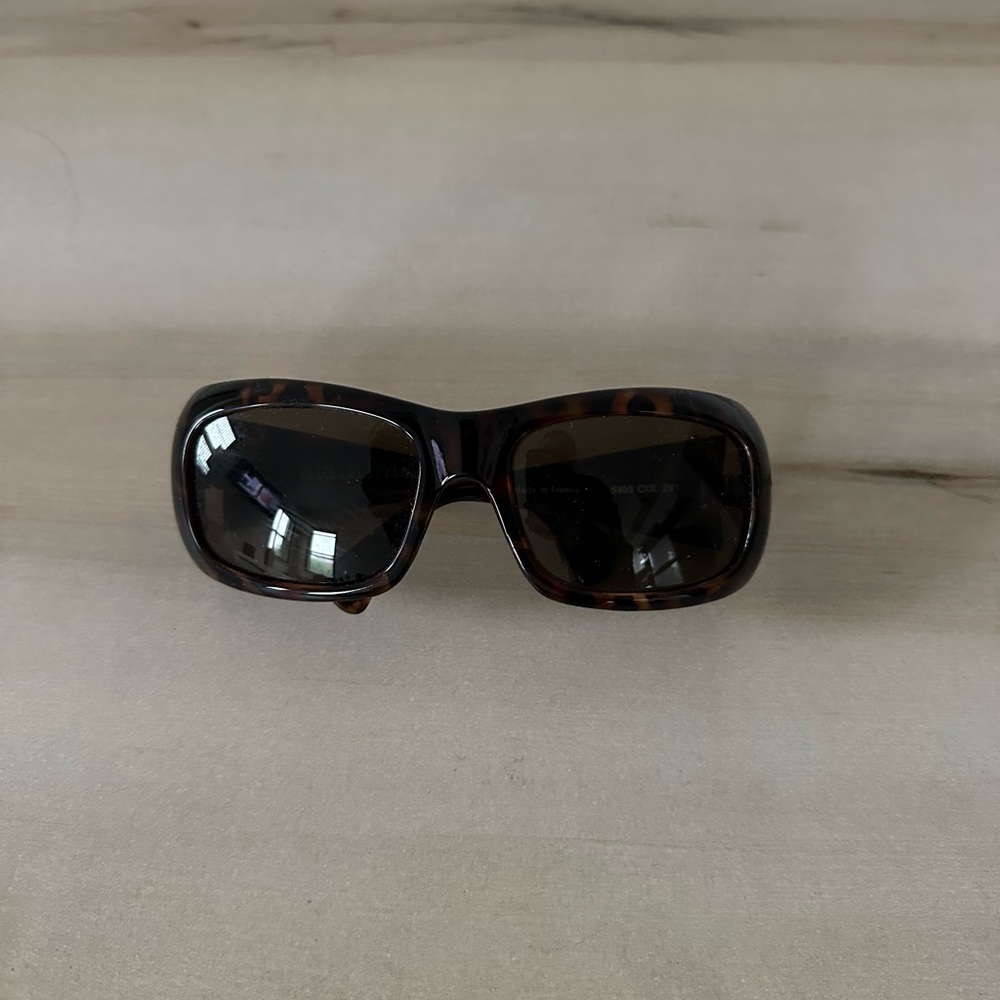 Alain Mikli Paris Tortoiseshell Oversized Sunglasses